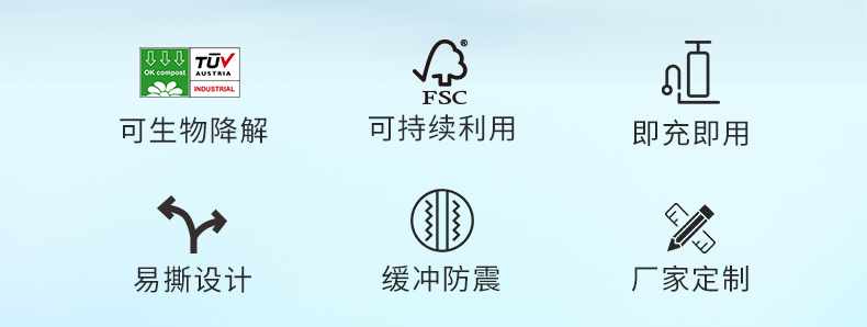 BioAir 纸气泡枕(纸Filler)