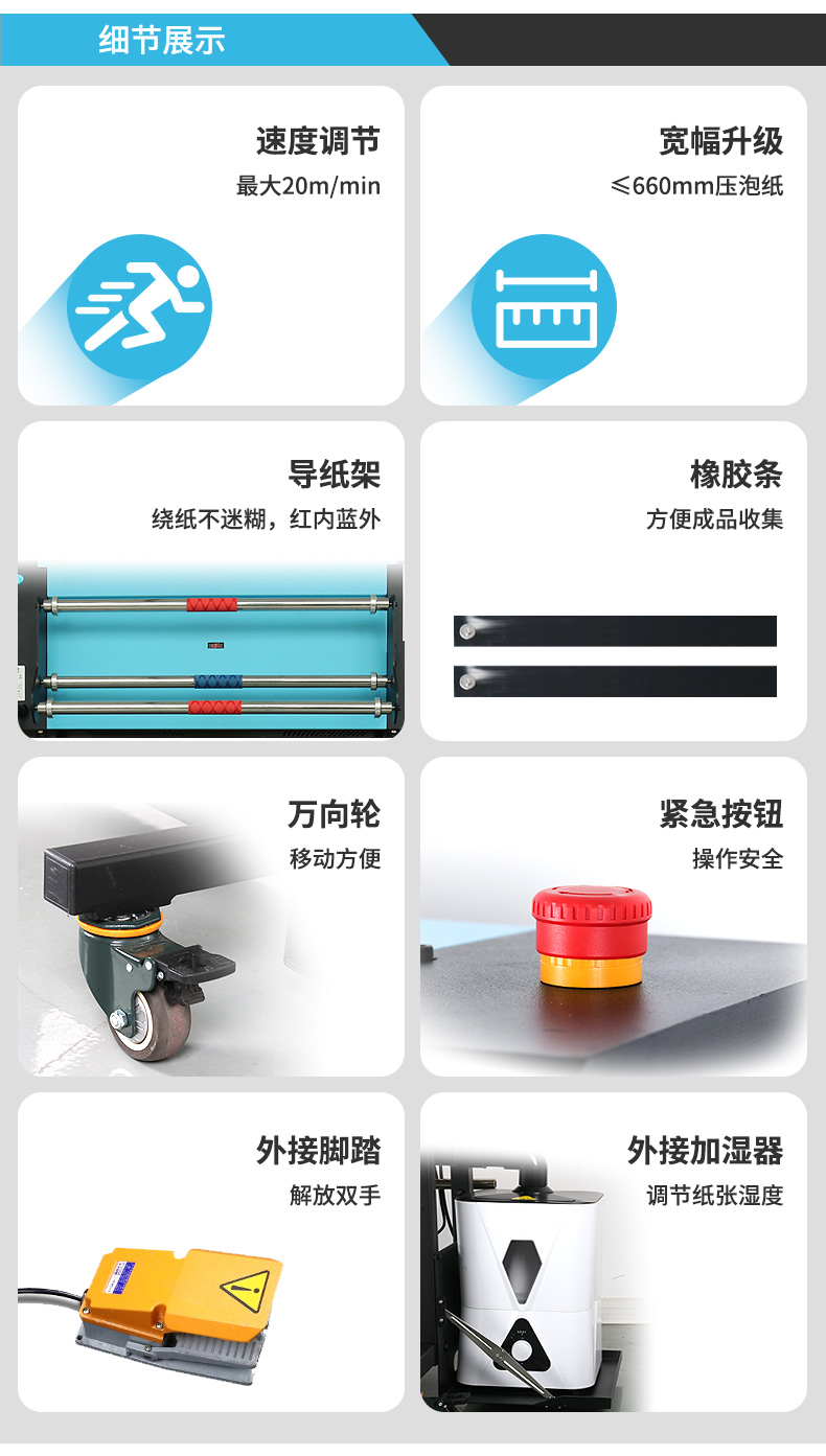 PaperEZ 壓泡紙機(jī)(Bubble Machine)PZB-2賣(mài)點(diǎn)